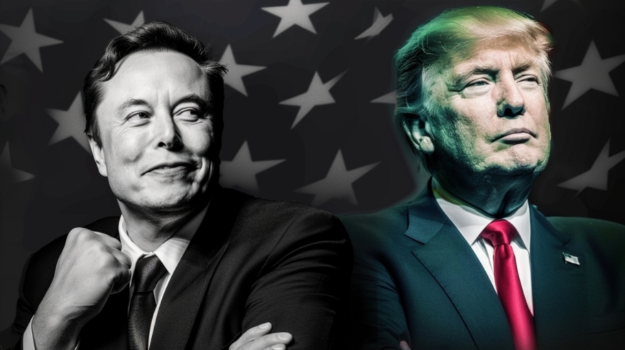 Elon Musk ANd Trump